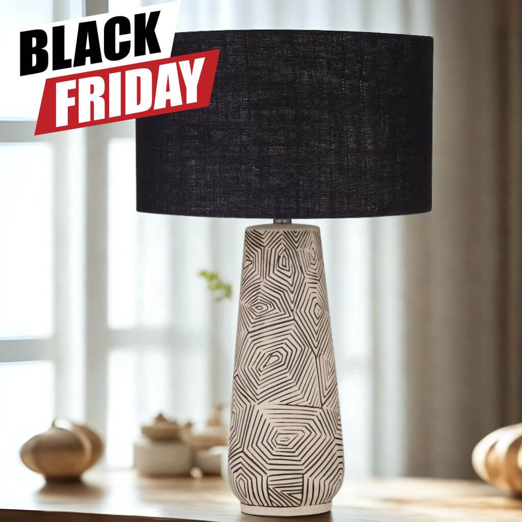 Black Friday Home Decor Sale on table lamps at Beautiful Home Decor