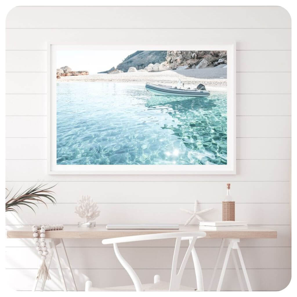 Bring life to your empty walls with a wall art photography print Framed or unframed wall art by Beautiful Home Decor for Coastal, Hamptons, Australian, Boho Scandi and more styles