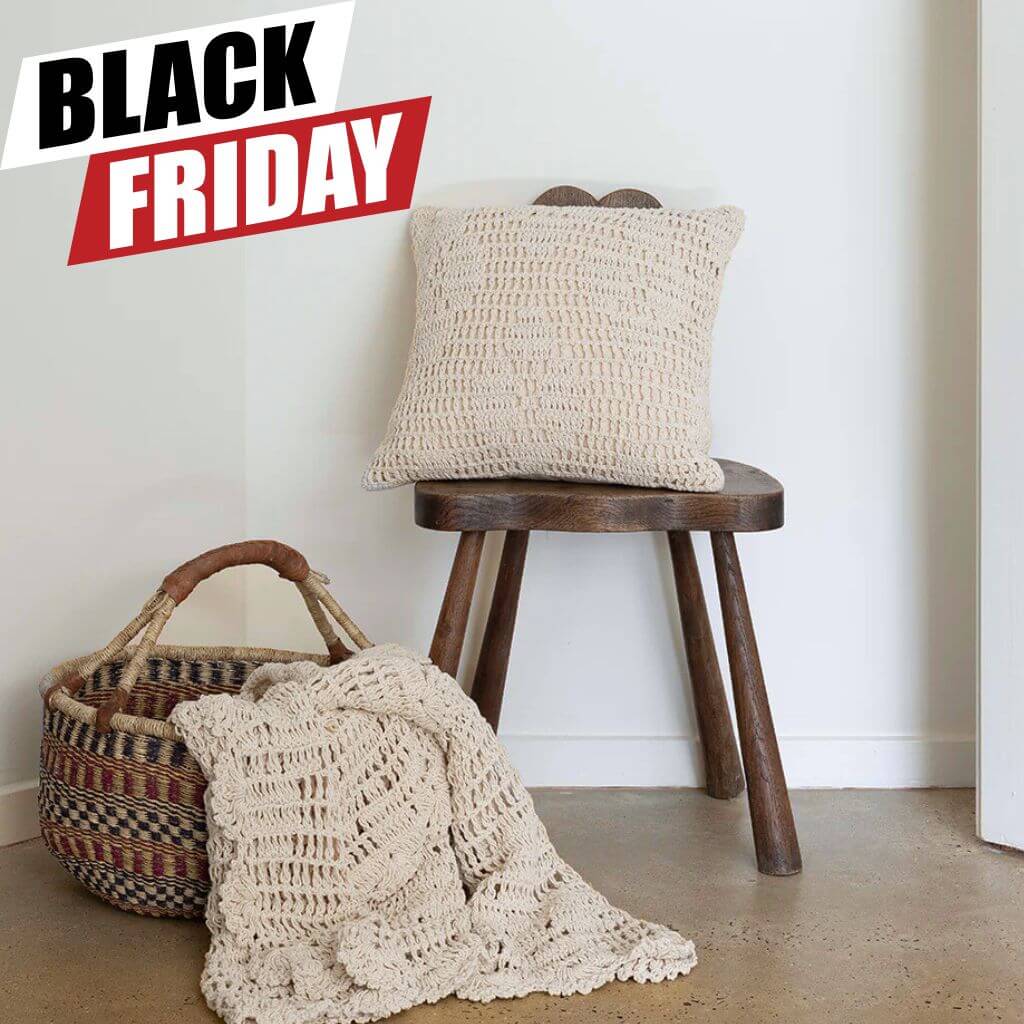 Black Friday Home Decor Sale on Decorative Throws at Beautiful Home Decor