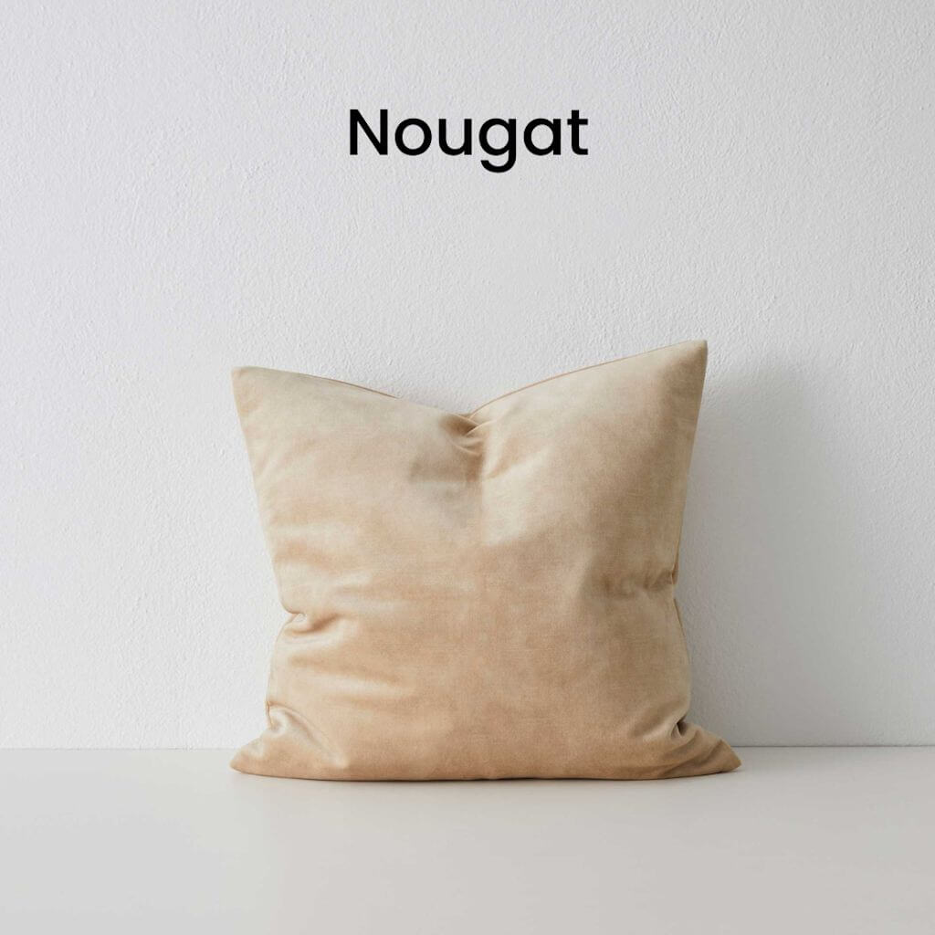 Ava Chartreuse Yellow Velvet Cushion 50cm Square Weave Cushions Covers Feather Insert