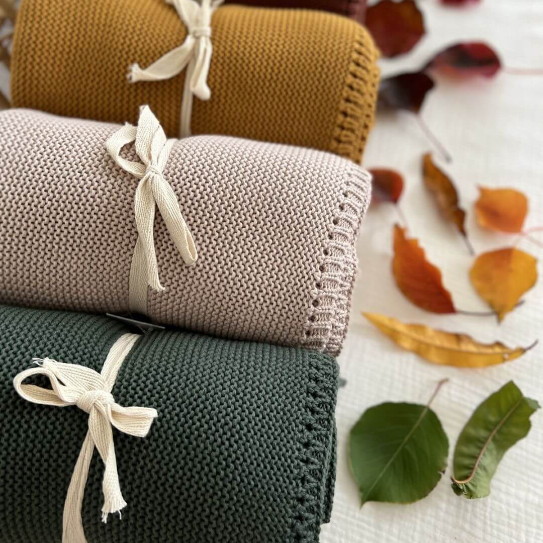 Baby Christmas Gift ideas for your bub is this lusciously soft Cable Knitted Baby Blanket in beautiful Blush Pink to keep your baby warm.