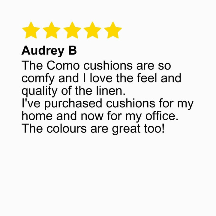 Beautiful Home Decor Judgeme Customer Review Audrey Como Rectangle Linen Cushion