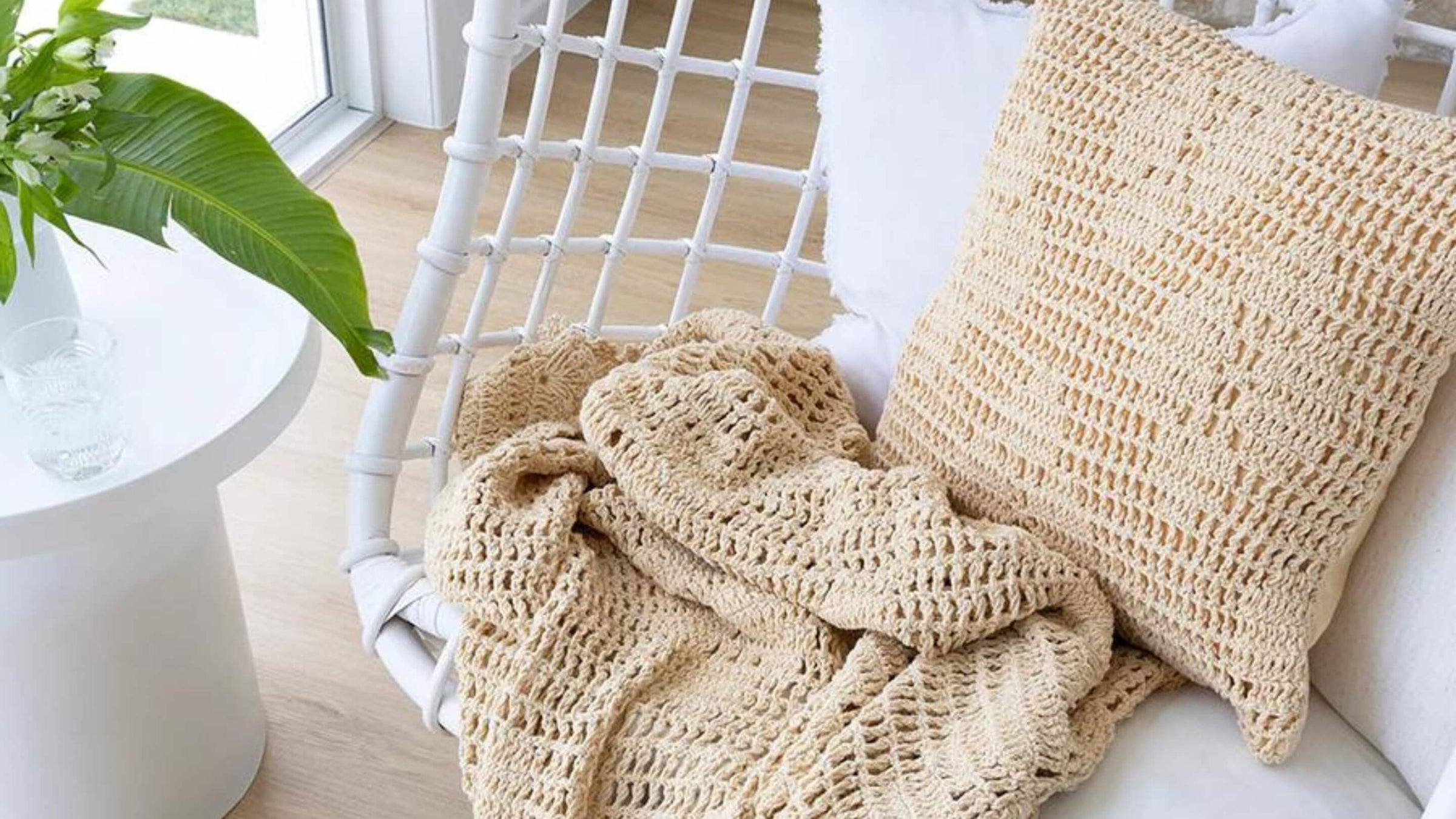 Cushion and throw bundle set to decorate your coastal home from Beautiful Home Decor