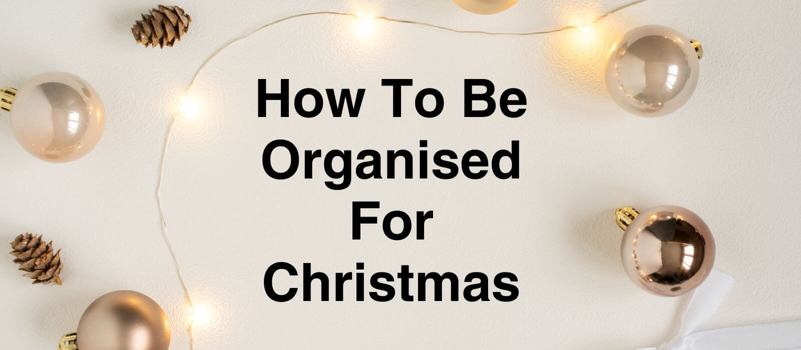 How to get organised for Christmas 2023 in Australia with templates and shopping lists