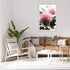 2 Australian Native Waratah Flowers B Wall art photo print with a timber frame to style a wall in living room, a native Australian wall art