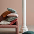 Ava Velvet Cushion 50cm Square Weave Cushions Covers Feather Inserts