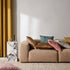 Ava Velvet Cushion 50cm Square Weave Scatter Cushions Covers Feather Insert