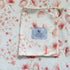 A super soft and light weight Jersey Cotton Baby Cot Sheet in a beautiful pink Cherry Blossom design.