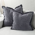 Add texture pattern and calm relaxing vibes to your home with the Square 60cm Chelsea Fringe Cotton Cushions