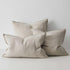 Como European Linen Cushion Lumbar 40cm 60cm Weave Cushions Covers Feather Inserts