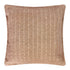 The back of the  Gemma Boucle Square Warm Taupe Cushion, measuring 50cm is the perfect decorative cushion to style your bed or sofa.
