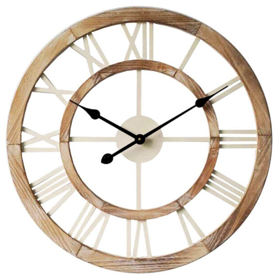80cm Clock Large Wall Clocks 60cm to 80cm, Australian Coastal Hamptons