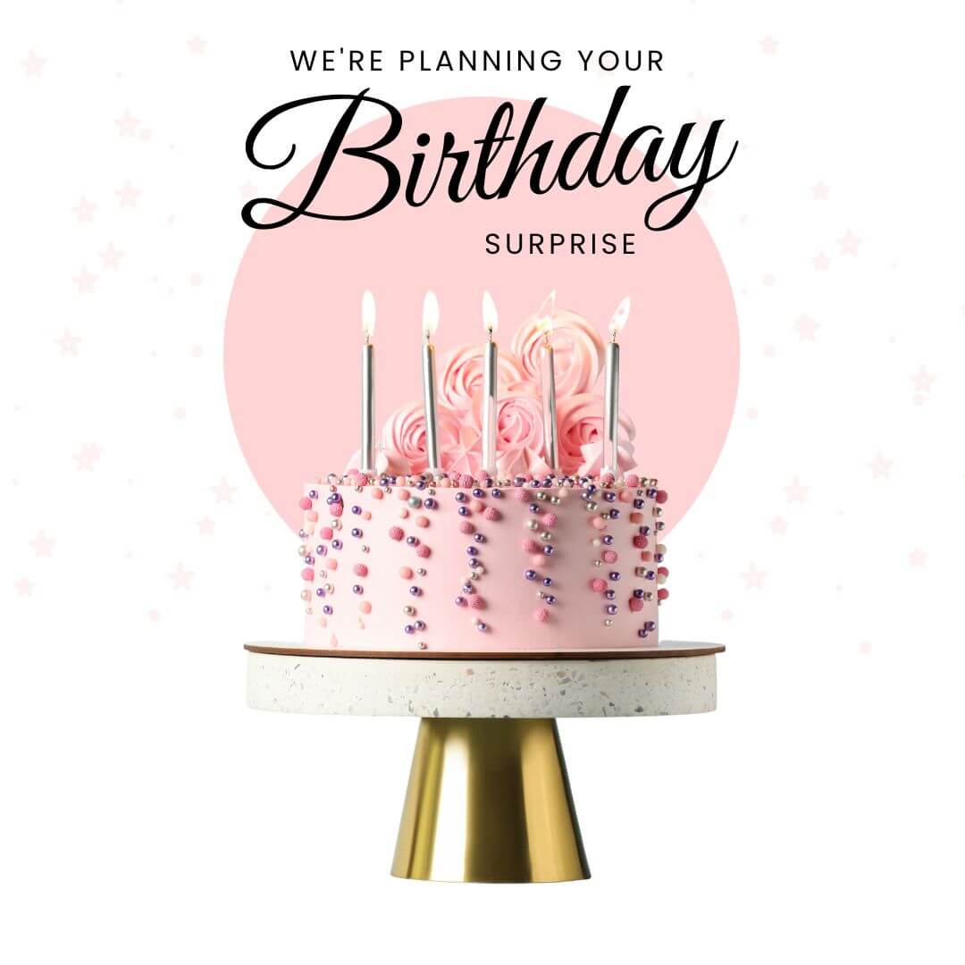 Join our Birthday Club at Beautiful Home Decor for a surprise on your special day.