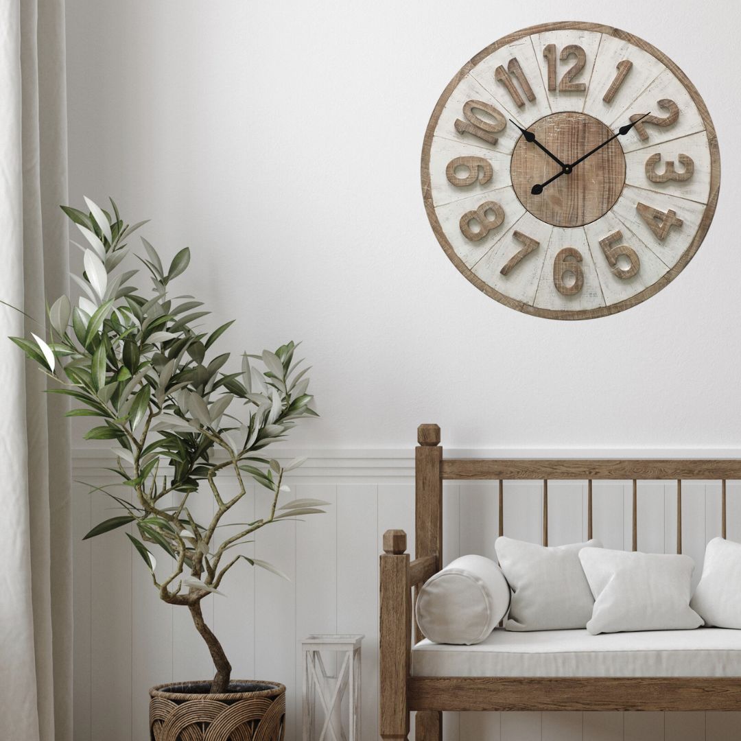Gorgeous large wall clocks to decorate your empty walls and tell the time in style