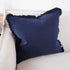 The Navy Blue Square 50cm Luca Boho Fringe Cushion to style your sofa.