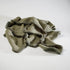 A Khaki Green Rectangle 40cm x 60cm Luca Boho Fringe Linen Cushion and throw bundle set to match