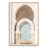 A Moroccan Temple Arch Wall Art Photo Print with a timber frame and no white border by Beautiful Home Decor 