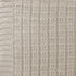 The gorgeous knitted pattern of Tanami Throw in Stone Neutral Brown with a knitted pattern measuring 130cm x 200cm.