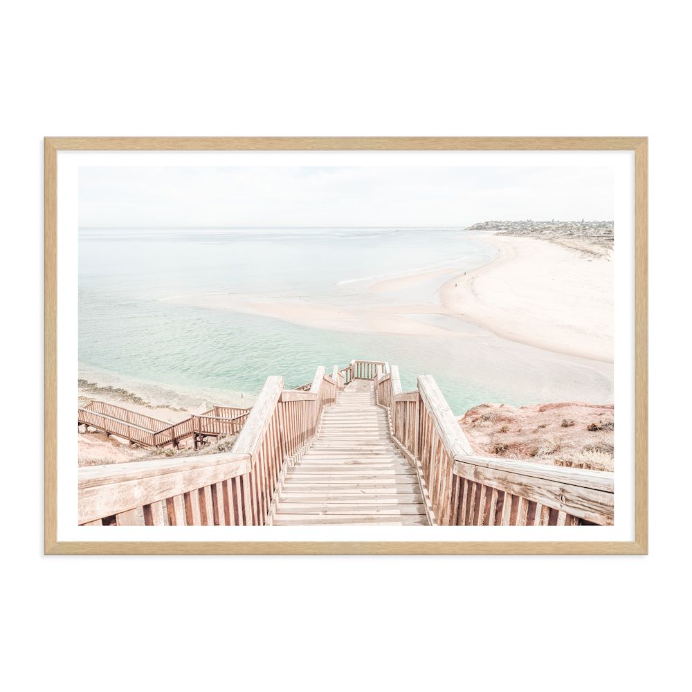 Beach Views Wall Art Photograph Print or Canvas Timber Framed or Unframed by Beautiful Home Decor