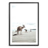 Beach side Kangaroos Wall Art Photograph Print or Canvas Black Framed or Unframed by Beautiful Home Decor