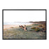 Beachside Kangaroos Wall Art Photograph Print or Canvas Framed Black or Unframed by Beautiful Home Decor