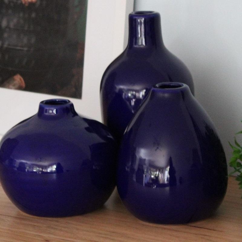 Stunning Indigo Blue Vases available in various sizes