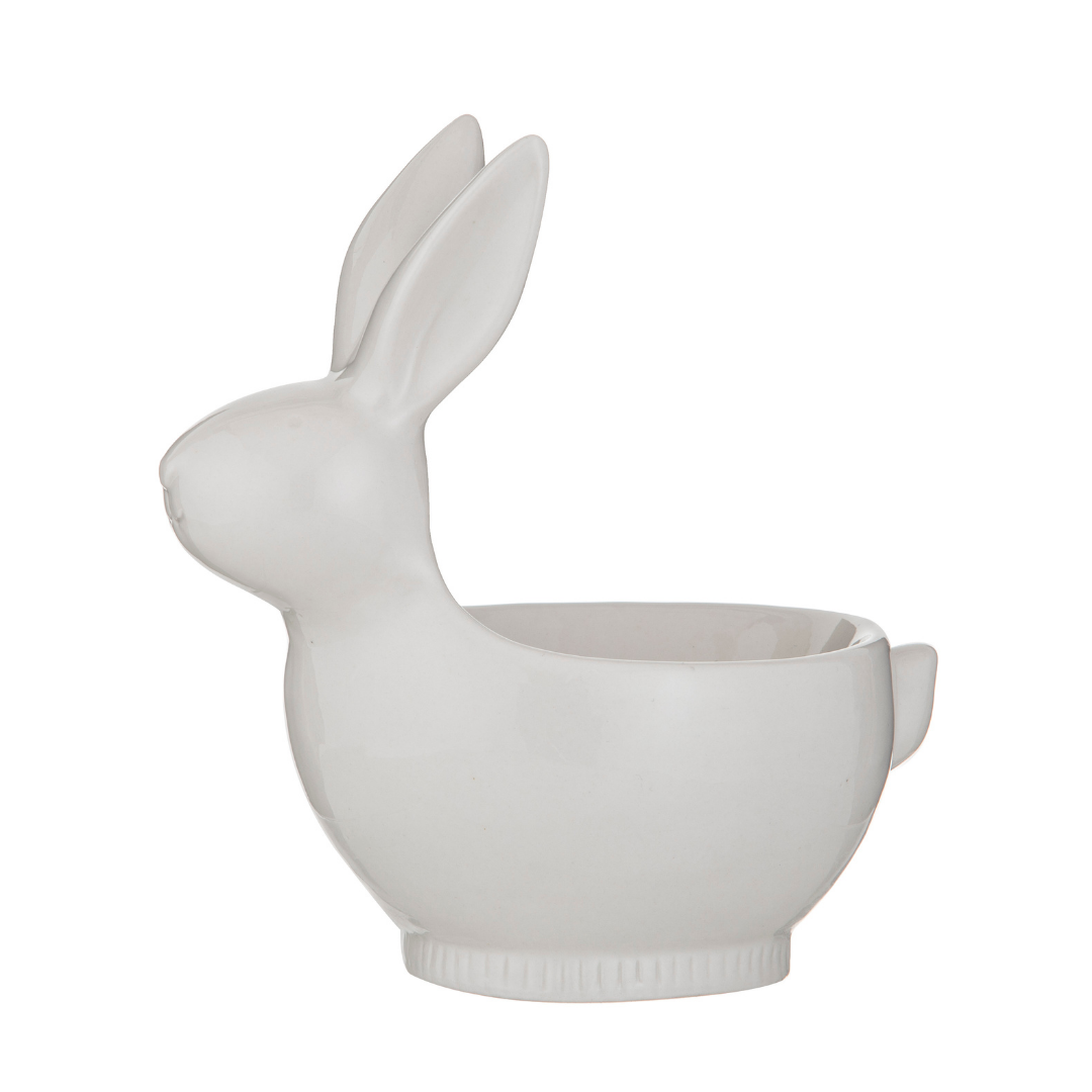 A super cute Millie Bunny Trinket bowl to keep your earrings, rings, bracelets, trinkets and coins close at hand