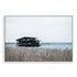 Black Boat House on Bay Wall Art Photograph Print or Canvas Framed White or Unframed by Beautiful Home Decor