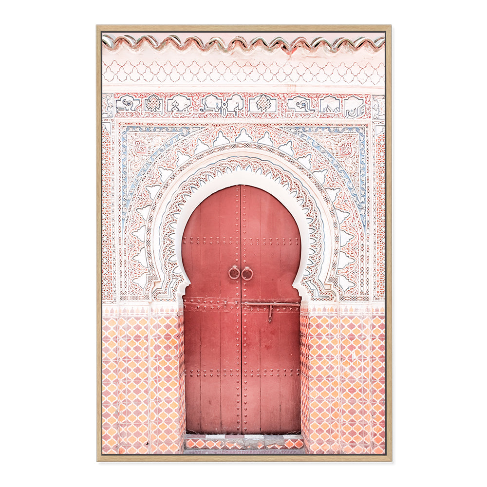 Boho Moroccan Door Wall Art Photograph Print or Canvas Framed Timber or Unframed by Beautiful Home Decor