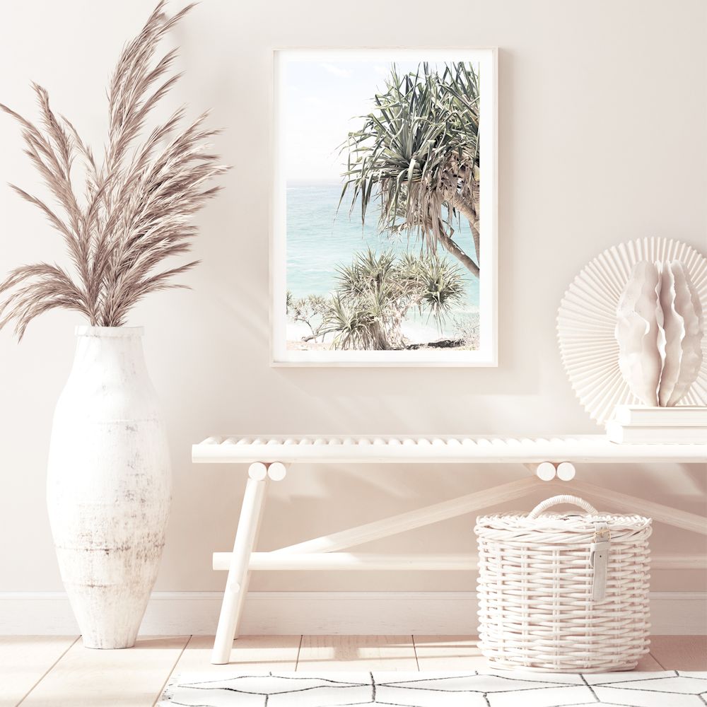 Byron Bay Sea View Wall Art Photograph Print or Canvas Framed or Unframed Hallway Wall by Beautiful Home Decor