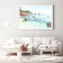 Capri Beach Amalfi Coast Wall Art Photograph Print or Canvas Framed or Unframed for a Living Room by Beautiful Home Decor