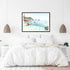 Capri Beach Amalfi Coast Wall Art Photograph Print or Canvas Framed or Unframed Wall Above Bed Beautiful Home Decor