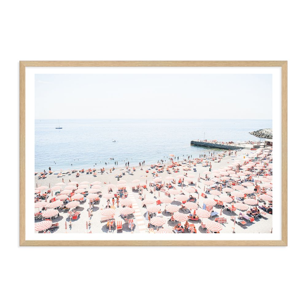 Genoa City Italian Summer in Italy Wall Art Photograph Print or Canvas Timber Framed or Unframed Beautiful Home Decor