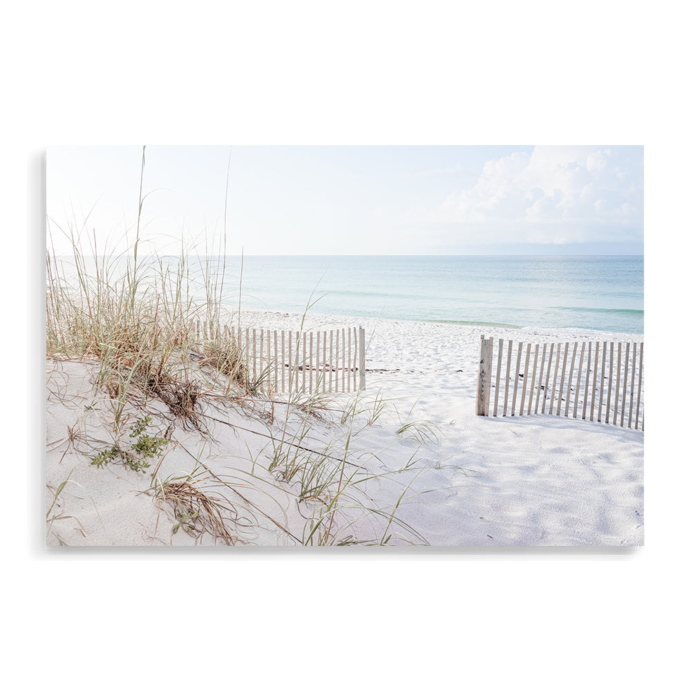 Hamptons Beachside with Dunes Grass Wall Art Photograph Print or Canvas Framed or Unframed Beautiful Home Decor