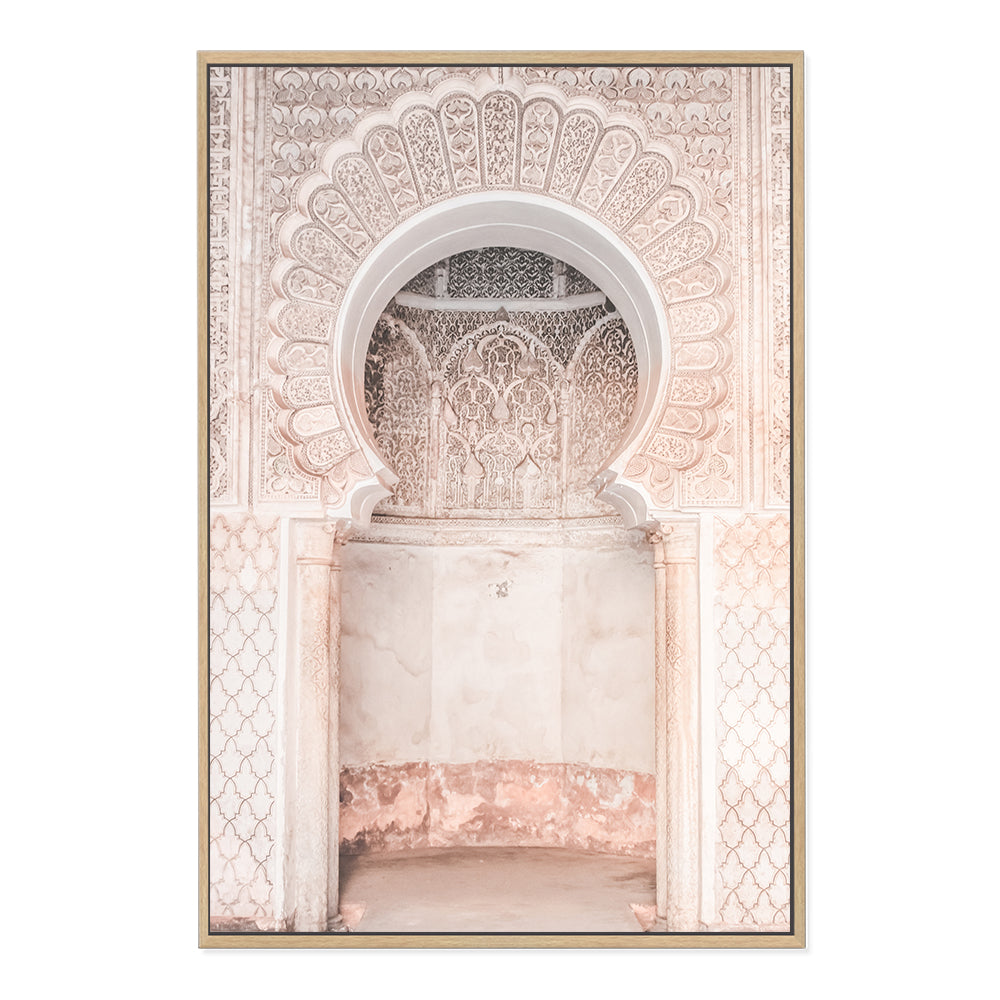 Moroccan Temple Archway Wall Art Photographic Print or Canvas Timber Framed , Unframed by Beautiful Home Decor
