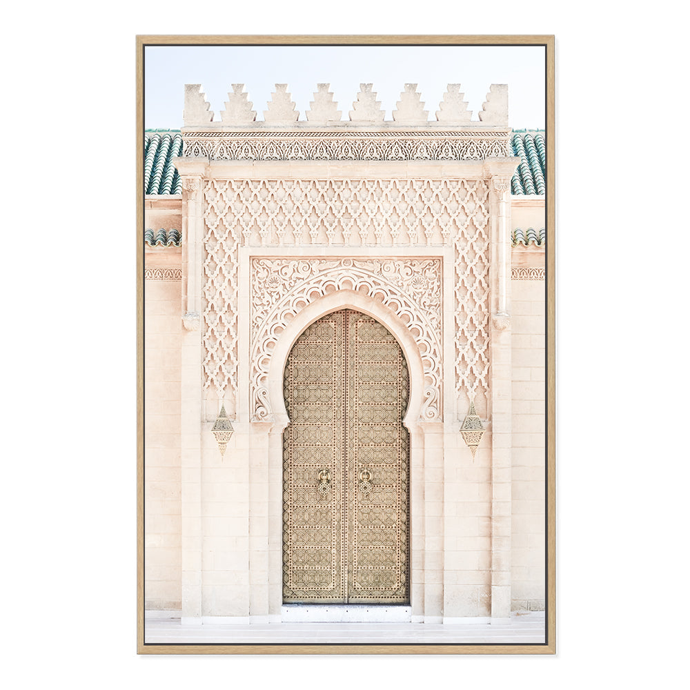 Moroccan Temple Door Wall Art Photograph Print or Canvas Framed in timber or Unframed Beautiful Home Decor