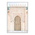 Moroccan Temple Door Wall Art Photograph Print or Canvas Framed in white or Unframed Beautiful Home Decor