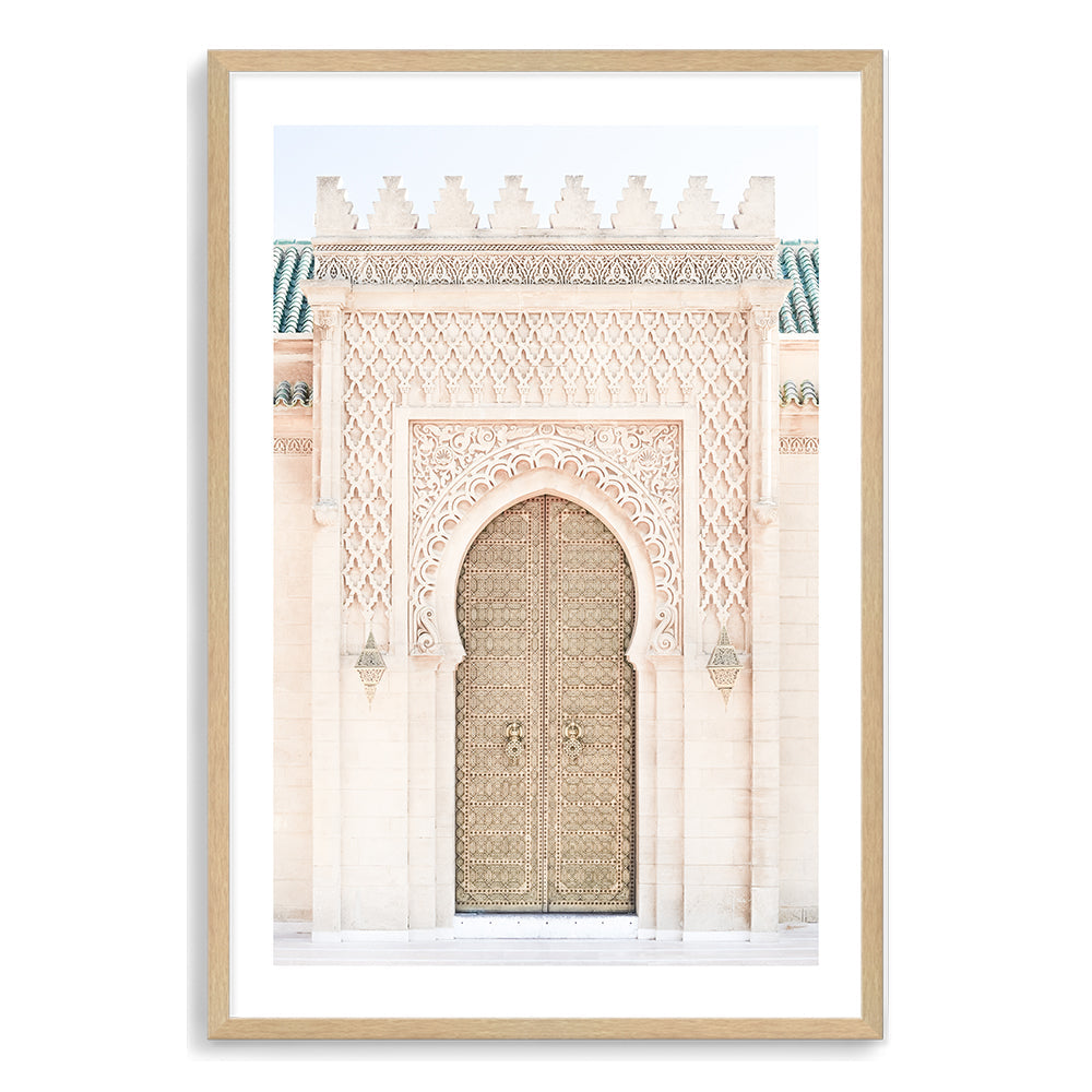 Moroccan Temple Door Wall Art Photograph Print or Canvas Timber Framed or Unframed Beautiful Home Decor