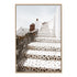Oia Town Stairs in Santorini Greece Wall Art Photograph Print or Canvas Framed in timber or Unframed Beautiful Home Decor