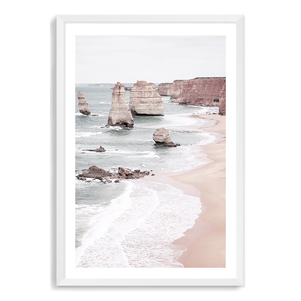 A beautiful photo of the Australian Coast taken of the Twelve Apostles B. An artwork available canvas and print.