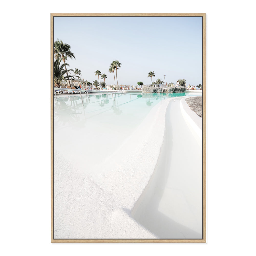 Tropical Island Beach Resort Wall Art Photograph Print or Canvas Framed in timber or Unframed Beautiful Home Decor