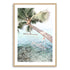 Tropical Palm Tree Beach Hammock Wall Art Photograph Print or Canvas Timber Framed or Unframed Beautiful Home Decor