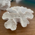 White Flower Coral Decor, made from polyresin for your Coastal Beach styled home decor