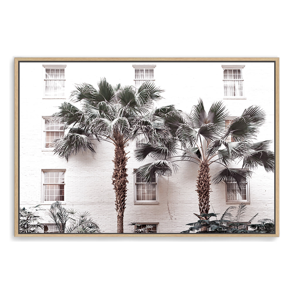 White Palm Resort Hotel Wall Art Photograph Print or Canvas Framed in timber or Unframed Beautiful Home Decor