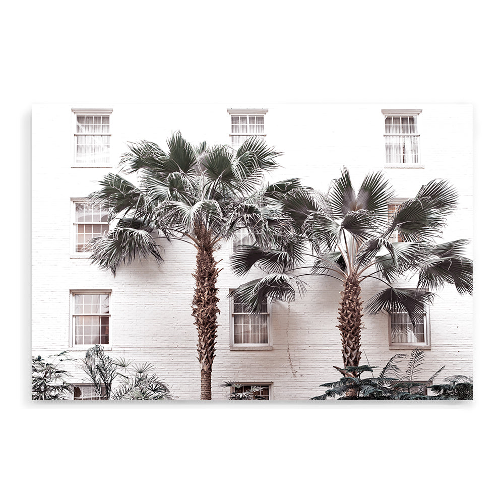 White Palm Resort Hotel Wall Art Photograph Print or Canvas Framed or Unframed Beautiful Home Decor