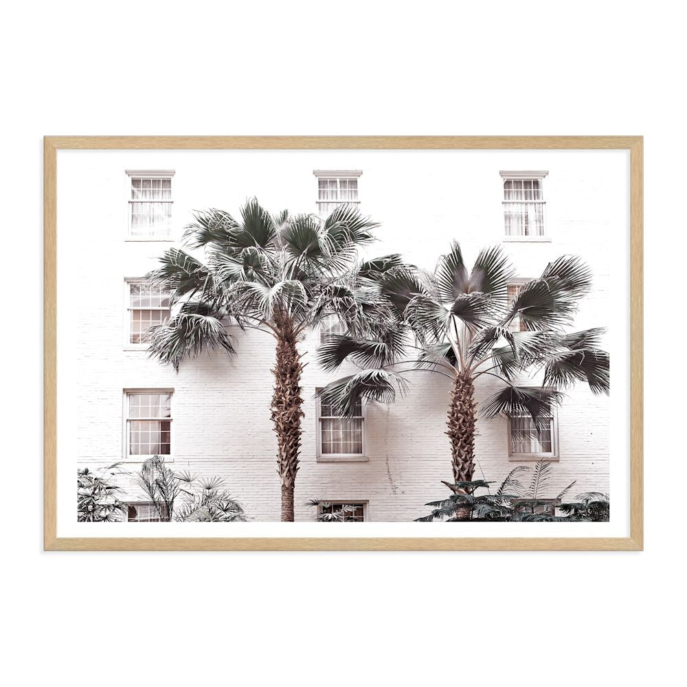 White Palm Resort Hotel Wall Art Photograph Print or Canvas Timber Framed or Unframed Beautiful Home Decor